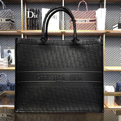 christian dior black tote bag|christian dior tote bag clearance.